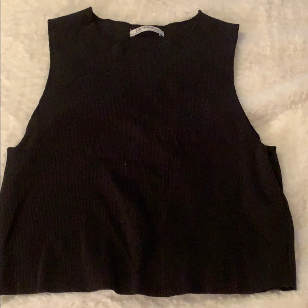 Zara Trafaluc crop tank!